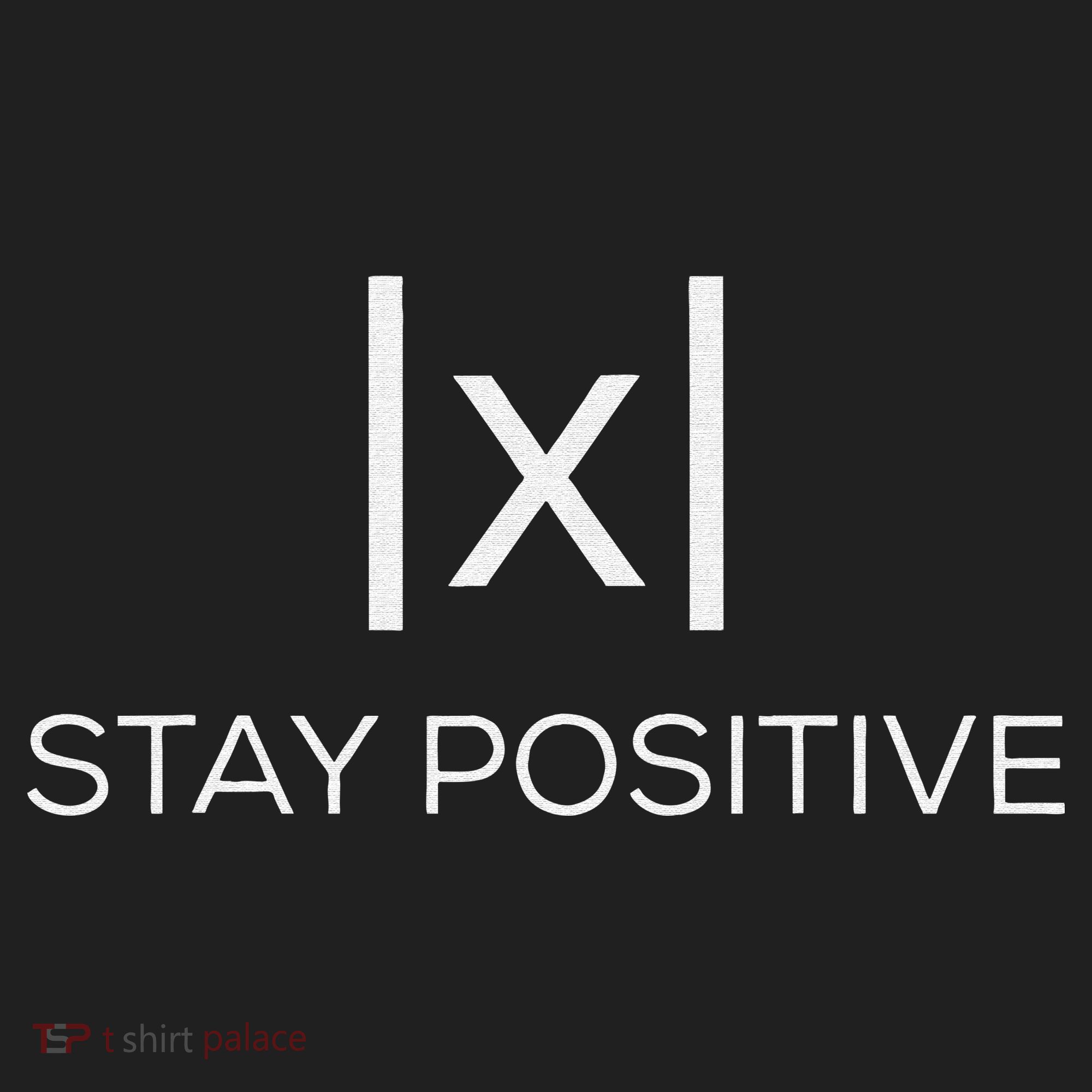 Stay Positive Absolute Value Funny Math Hat