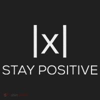Stay Positive Absolute Value Funny Math Golf Towel thumb 3