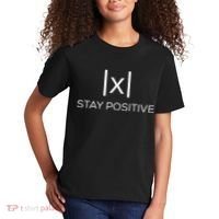 Stay Positive Absolute Value Funny Math Kids T-Shirt thumb 2