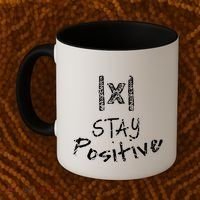Stay Positive Absolute Value Funny Math Teacher Calculus Gift Coffee Mug thumb 2