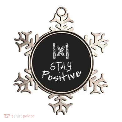 Stay Positive Absolute Value Funny Math Teacher Calculus Gift Ornament