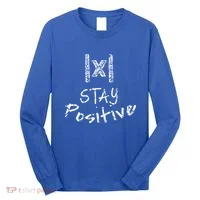 Stay Positive Absolute Value Funny Math Teacher Calculus Gift Long Sleeve Shirt thumb 0