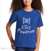 Stay Positive Absolute Value Funny Math Teacher Calculus Gift Kids T-Shirt thumb 2
