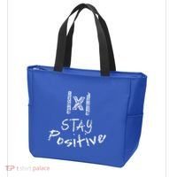 Stay Positive Absolute Value Funny Math Teacher Calculus Gift Tote Bag thumb 3