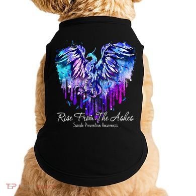 Suicide Prevention Awareness Phoenix Rise From The Ashes Doggie Tank
