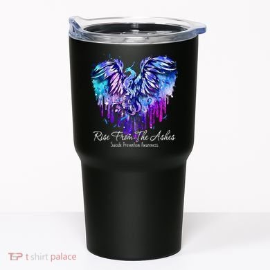 Suicide Prevention Awareness Phoenix Rise From The Ashes Tumbler