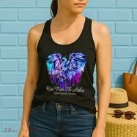 Suicide Prevention Awareness Phoenix Rise From The Ashes Women's Tank Top thumb 2