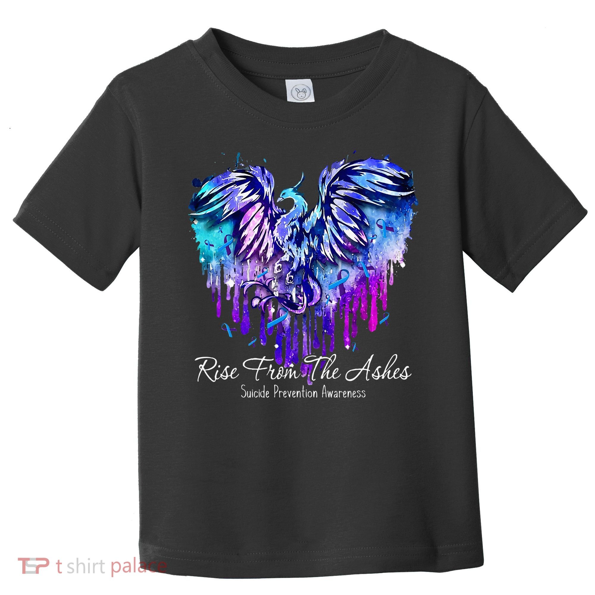Suicide Prevention Awareness Phoenix Rise From The Ashes Toddler T-Shirt