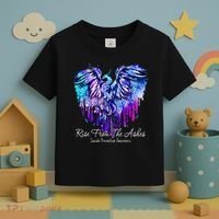 Suicide Prevention Awareness Phoenix Rise From The Ashes Toddler T-Shirt thumb 3