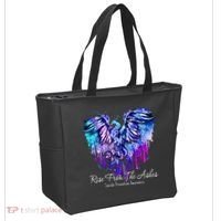 Suicide Prevention Awareness Phoenix Rise From The Ashes Tote Bag thumb 2