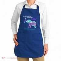 Suicide Prevention Awareness Sunflower Elephant Be Kind Gift Apron thumb 2