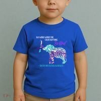 Suicide Prevention Awareness Sunflower Elephant Be Kind Gift Toddler T-Shirt thumb 2