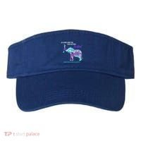 Suicide Prevention Awareness Sunflower Elephant Be Kind Gift Visor thumb 0