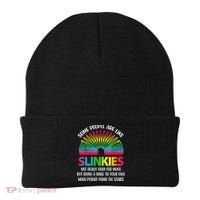 Some People Are Like Slinkies Sarcastic Or Cool Person Beanie thumb 0