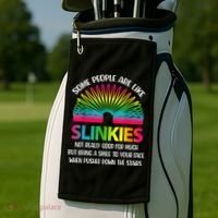Some People Are Like Slinkies Sarcastic Or Cool Person Golf Towel thumb 2