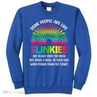 Some People Are Like Slinkies Sarcastic Or Cool Person Sweatshirt thumb 0