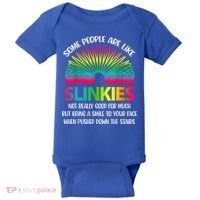 Some People Are Like Slinkies Sarcastic Or Cool Person Baby Bodysuit thumb 0