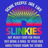 Some People Are Like Slinkies Sarcastic Or Cool Person Women's Long Sleeve Shirt thumb 2