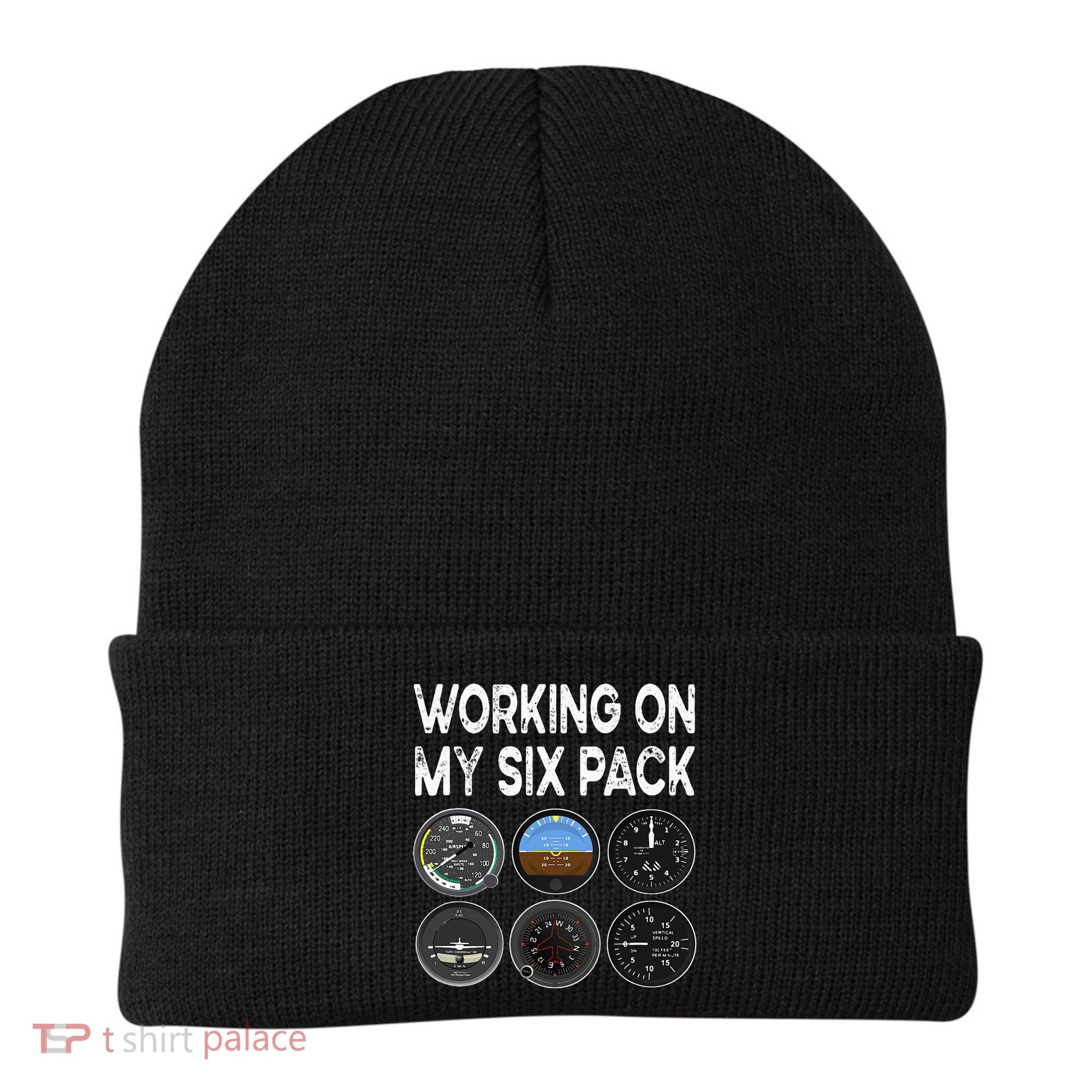 Six Pack Accessorie Pilot Aviation Flying Airplane Beanie