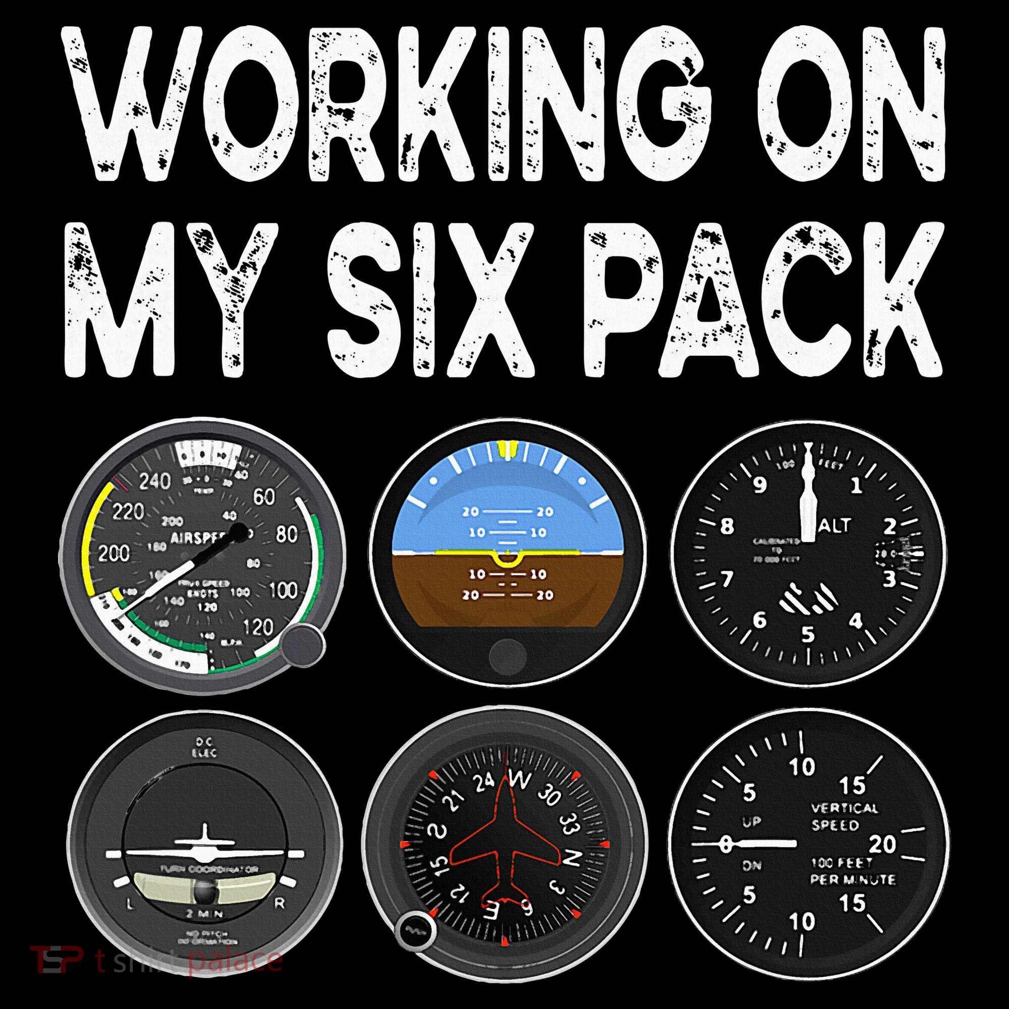 Six Pack Accessorie Pilot Aviation Flying Airplane Coaster