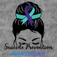 Suicide Prevention Awareness Hair Bun Ribbon Toddler Hoodie thumb 2