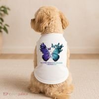 Suicide Prevention Awareness Butterfly No Story Should End Too Soon Doggie Tank thumb 2