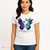 Suicide Prevention Awareness Butterfly No Story Should End Too Soon Women's T-Shirt thumb 4
