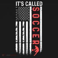 Soccer Players American Flag It's Called Soccer Funny Futbol Women's Tank Top thumb 5