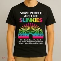 Some People Are Like Slinkies Sarcastic Or Cool Person T-Shirt thumb 3