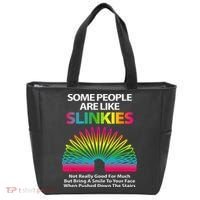 Some People Are Like Slinkies Sarcastic Or Cool Person Tote Bag thumb 0