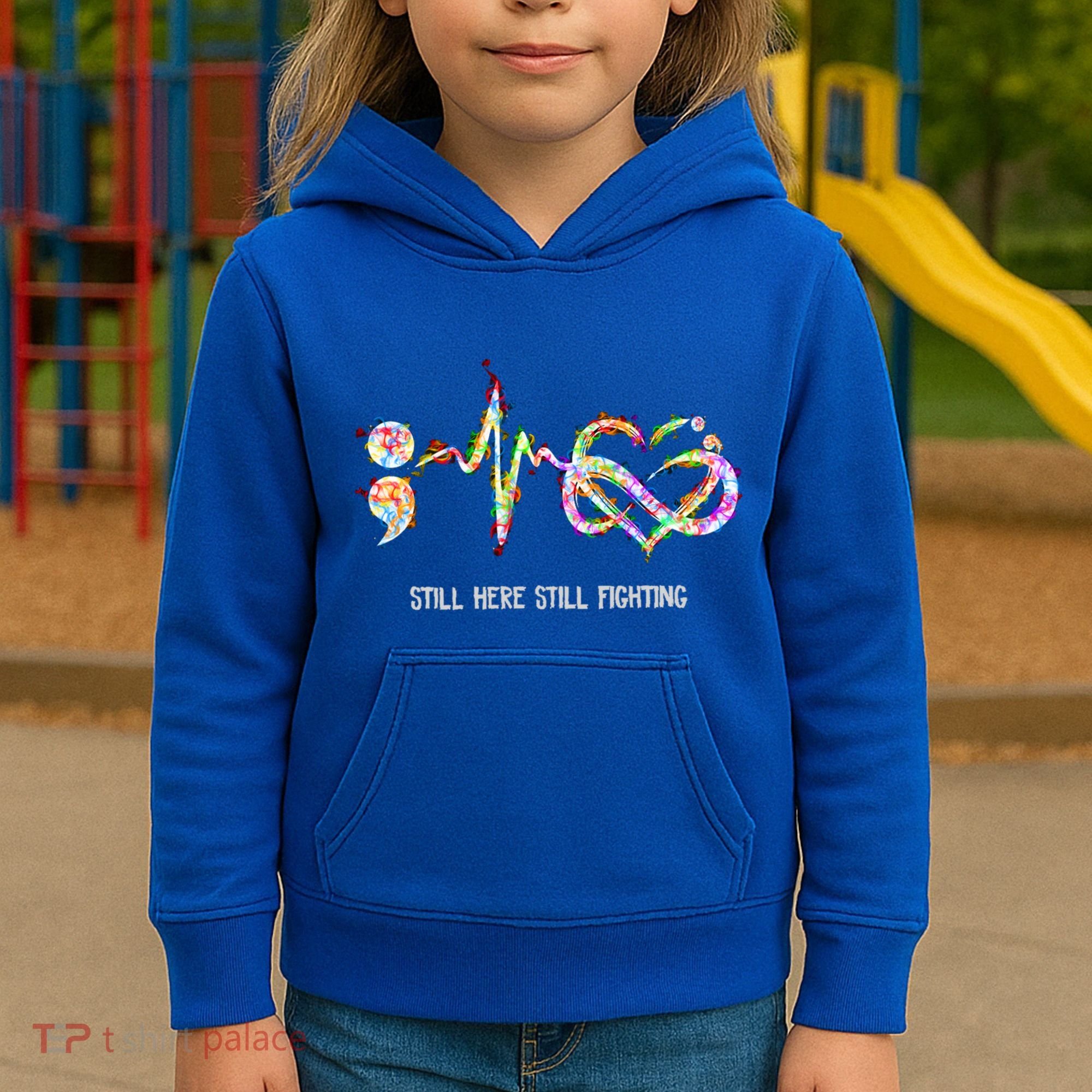 Suicide Prevention Awareness Gift Kids Hoodie