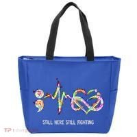 Suicide Prevention Awareness Gift Tote Bag thumb 0