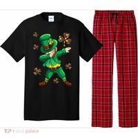 St Patrick's Autism Awareness Puzzle Ribbon Leprechaun IEP Pajama Set thumb 0