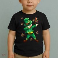 St Patrick's Autism Awareness Puzzle Ribbon Leprechaun IEP Toddler T-Shirt thumb 2