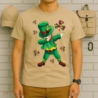 St Patrick's Autism Awareness Puzzle Ribbon Leprechaun IEP T-Shirt thumb 6