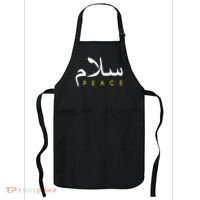Salam Peace Arabic Calligraphy Apron thumb 0