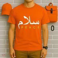 Salam Peace Arabic Calligraphy T-Shirt thumb 6