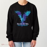 Suicide Prevention Awareness Phoenix Rise From The Ashes Women's Sweatshirt thumb 0