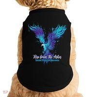 Suicide Prevention Awareness Phoenix Rise From The Ashes Doggie Tank thumb 0