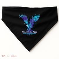 Suicide Prevention Awareness Phoenix Rise From The Ashes USA-Made Doggie Bandana thumb 0