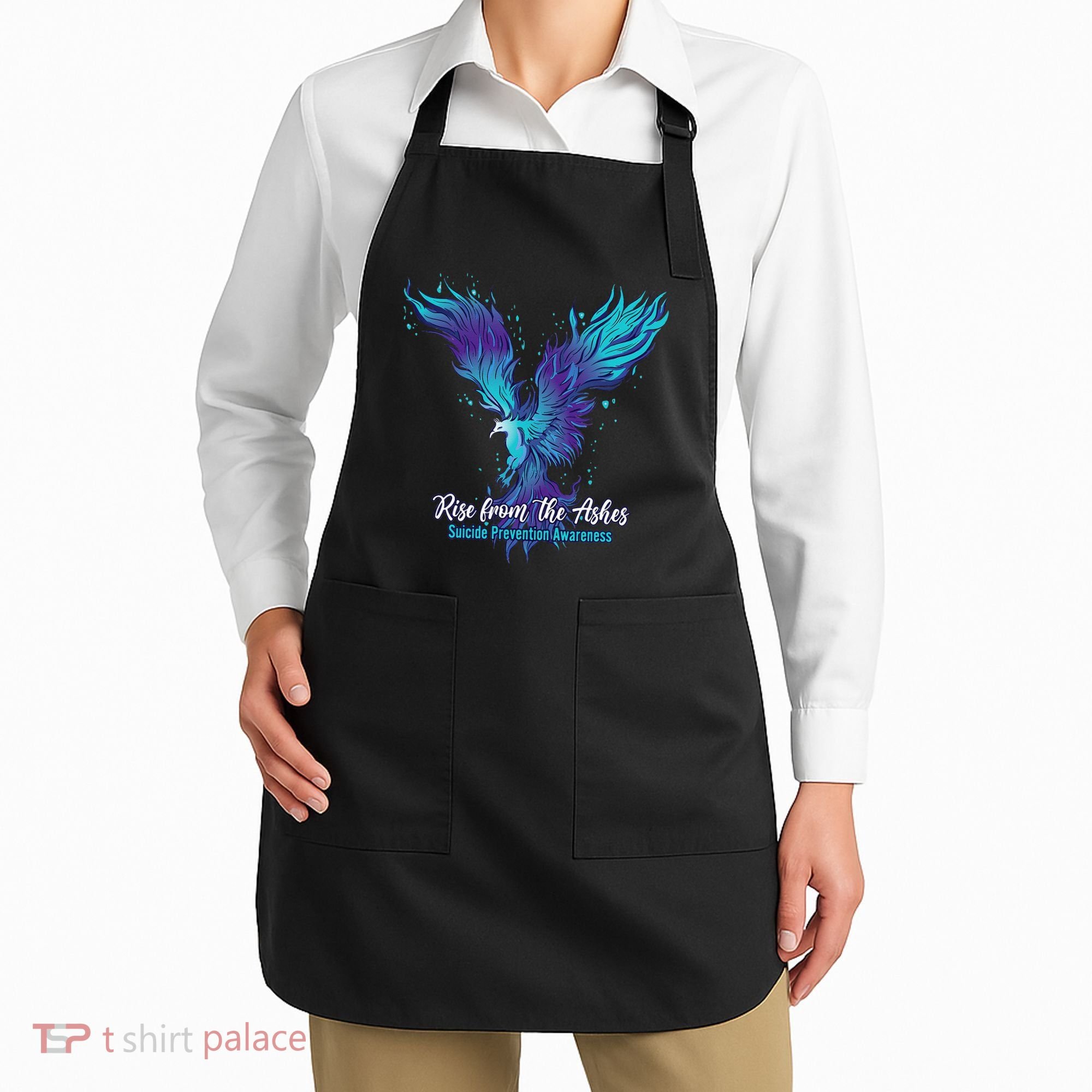Suicide Prevention Awareness Phoenix Rise From The Ashes Apron