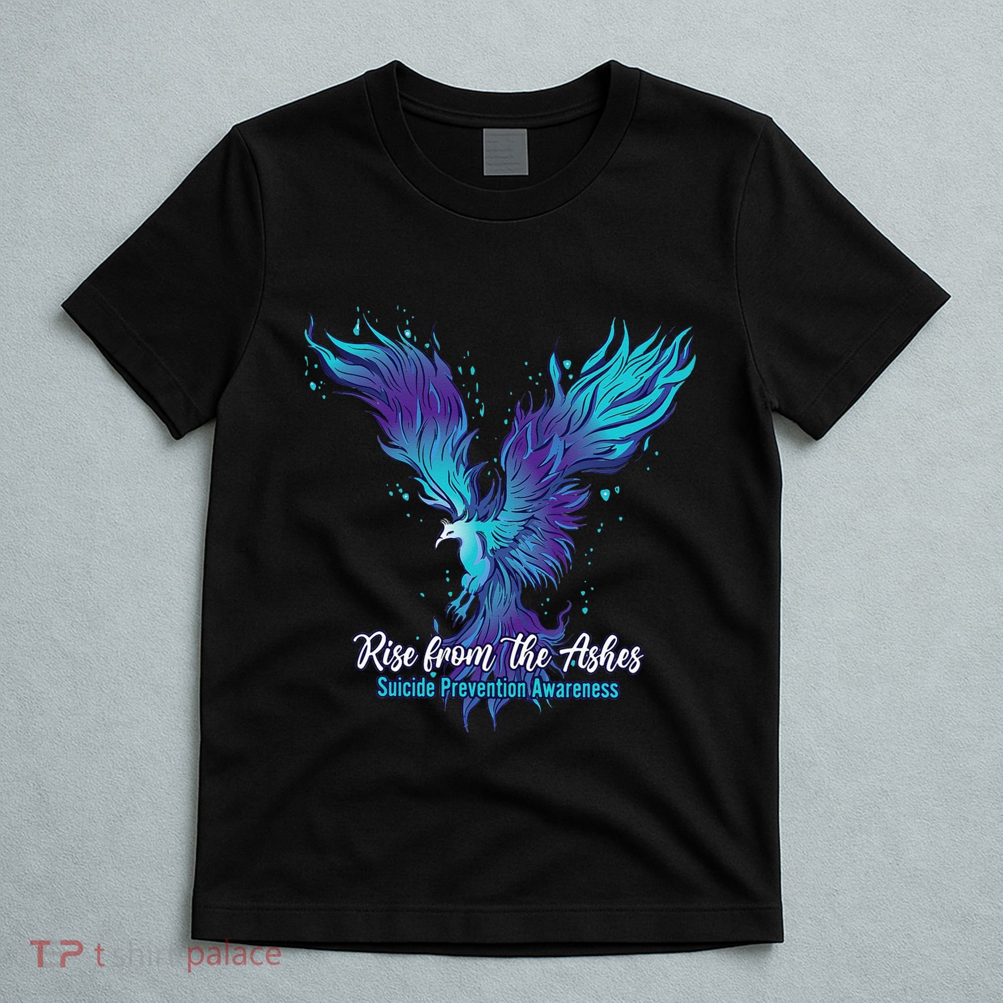 Suicide Prevention Awareness Phoenix Rise From The Ashes T-Shirt