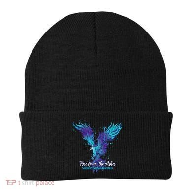 Suicide Prevention Awareness Phoenix Rise From The Ashes Beanie