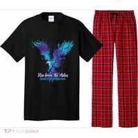 Suicide Prevention Awareness Phoenix Rise From The Ashes Pajama Set thumb 0