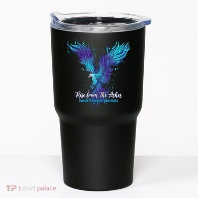 Suicide Prevention Awareness Phoenix Rise From The Ashes Tumbler