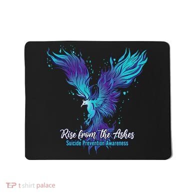 Suicide Prevention Awareness Phoenix Rise From The Ashes Mousepad