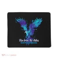 Suicide Prevention Awareness Phoenix Rise From The Ashes Mousepad thumb 0