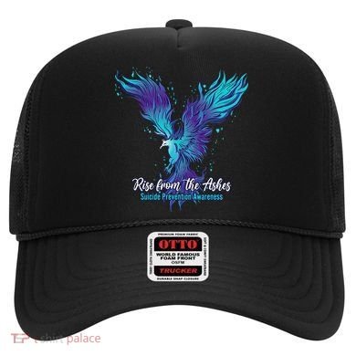 Suicide Prevention Awareness Phoenix Rise From The Ashes Hat