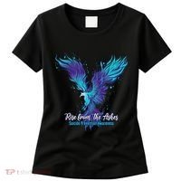 Suicide Prevention Awareness Phoenix Rise From The Ashes Women's T-Shirt thumb 0
