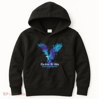 Suicide Prevention Awareness Phoenix Rise From The Ashes Kids Hoodie thumb 0
